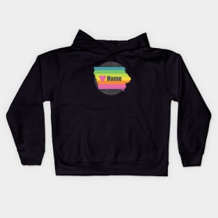 Iowa is my Home Kids Hoodie